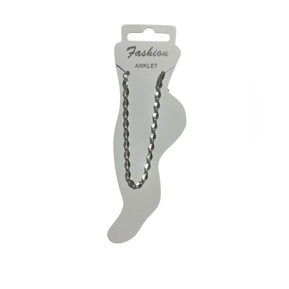 Jewelry - Elegant Silver Chain anklet